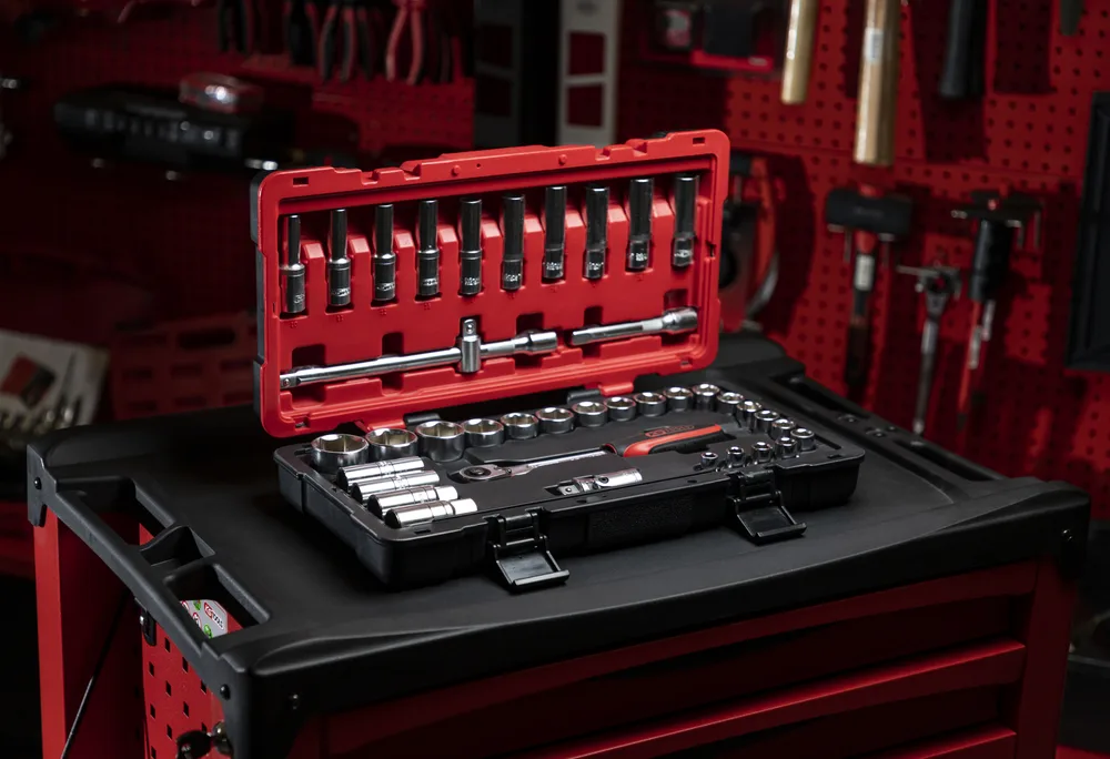 Súprava nástrčných hlavíc a príslušenstva ULTIMATE 1/2", 39-dielna KS Tools 922.0639