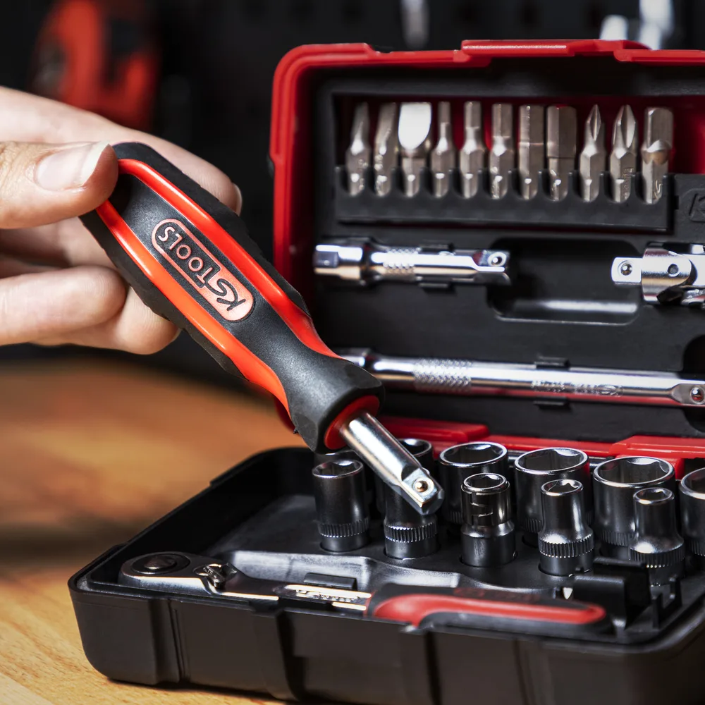 Súprava nástrčných hlavíc a príslušenstva ULTIMATE 1/4", 27-dielna KS Tools 922.0626