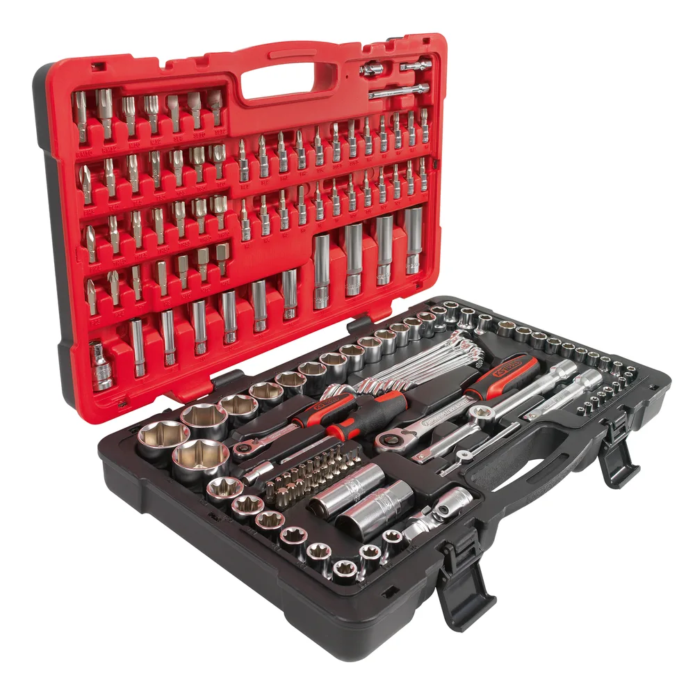 Súprava nástrčných hlavíc a príslušenstva ULTIMATE 1/4" a 1/2", 151-dielna KS Tools 922.0751
