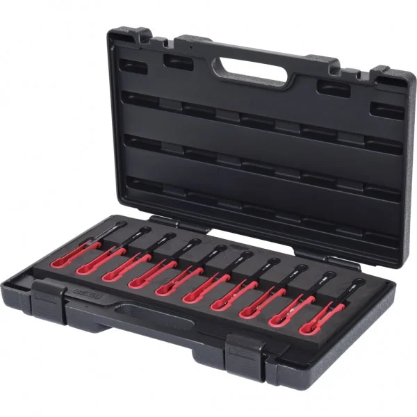 Súprava odblokovacieho náradia, 10-dielna, pre zástrčkové kontakty Opel / GM KS Tools 154.0155