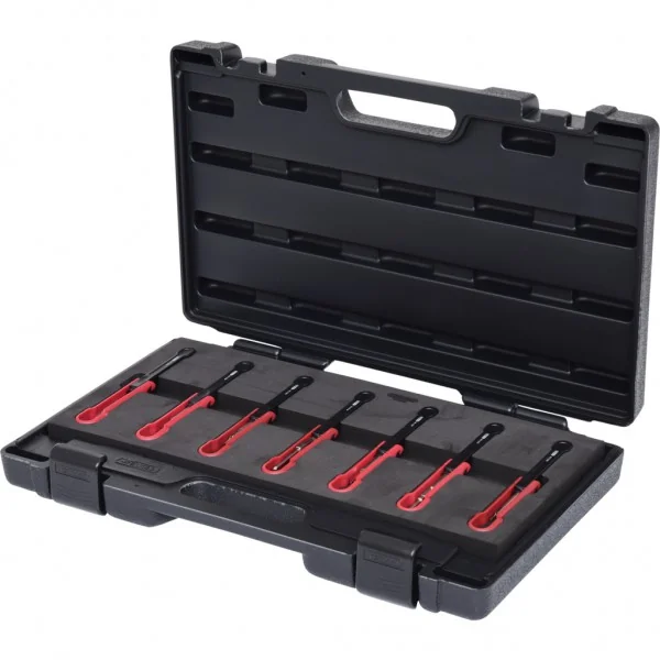 Súprava odblokovacieho náradia, 7-dielna, pre zástrčkové kontakty Renault / PSA KS Tools 154.0160