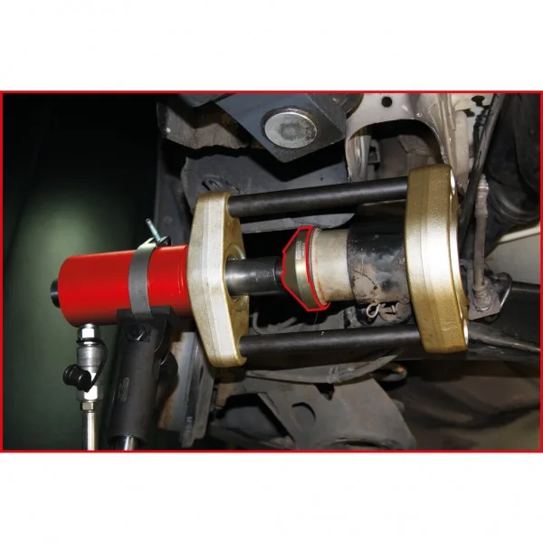 Súprava puzdier na zadnú nápravu pre Volkswagen / Audi / Seat / Škoda, 4-dielna KS Tools 440.0210