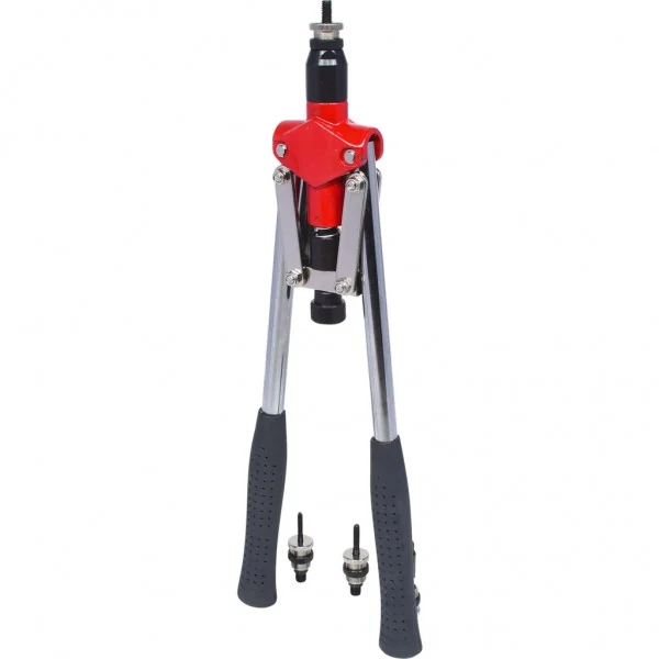 Súprava ručných nitovacích klieští s dlhým ramenom pre závitové puzdrá, 10-dielna KS Tools 150.9660