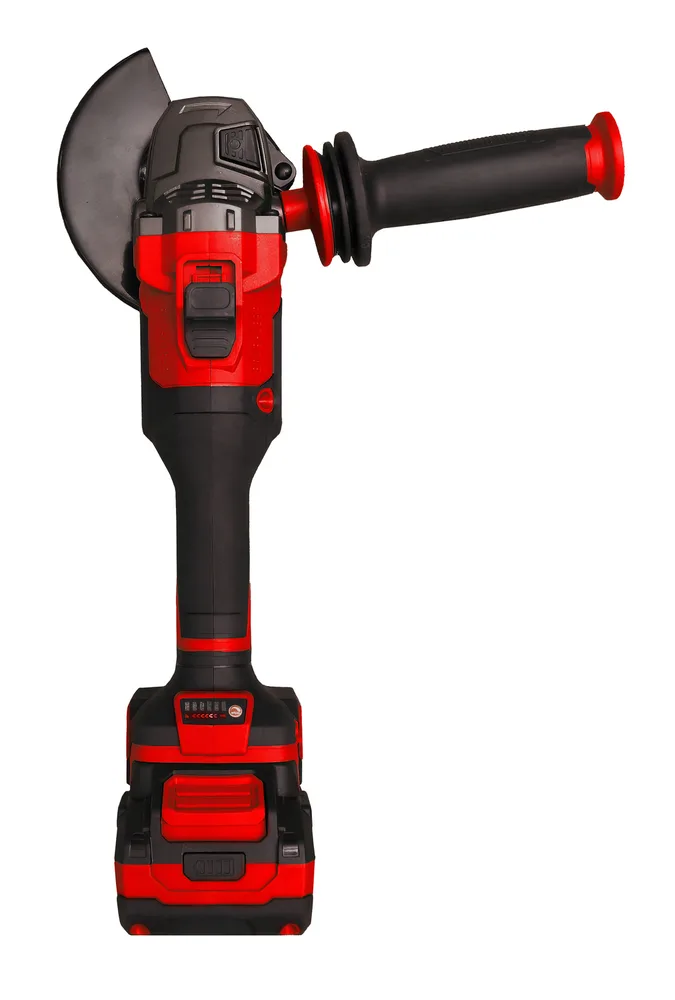 Súprava uhlovej brúsky 18 V, 2 akumulátory a nabíjačka KS Tools 515.4735F