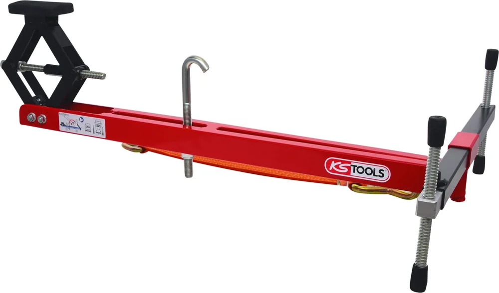 Súprava univerzálnych oporných traverz pre motor, 4-dielna KS Tools 160.0095
