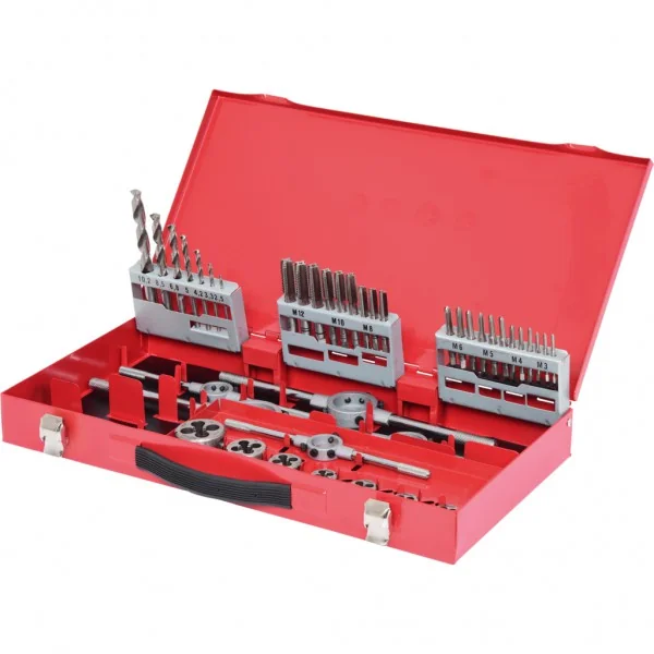 Súprava závitorezného náradia HSS, 44-dielna KS Tools 331.0644