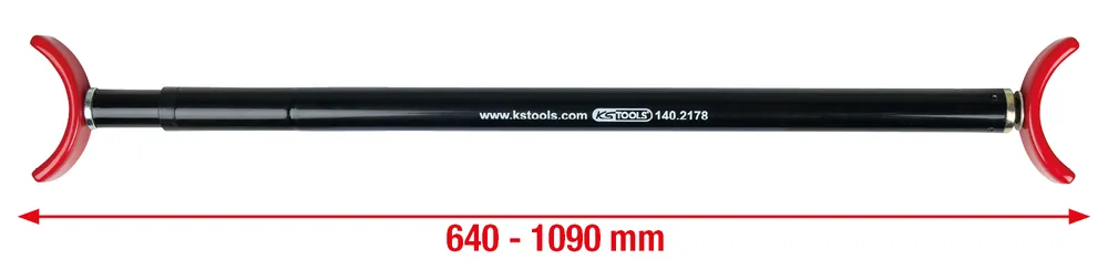 Teleskopická podpera pre kapotu motora a zadnú kapotu, 64-109 cm KS Tools 140.2178