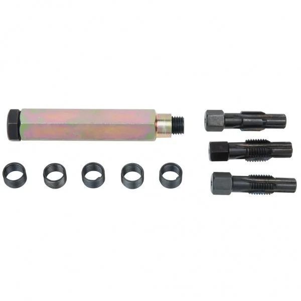 THREADfix súprava na opravu závitov M12 × 1,5 pre lambda sondy, 9-dielna KS Tools 150.5070