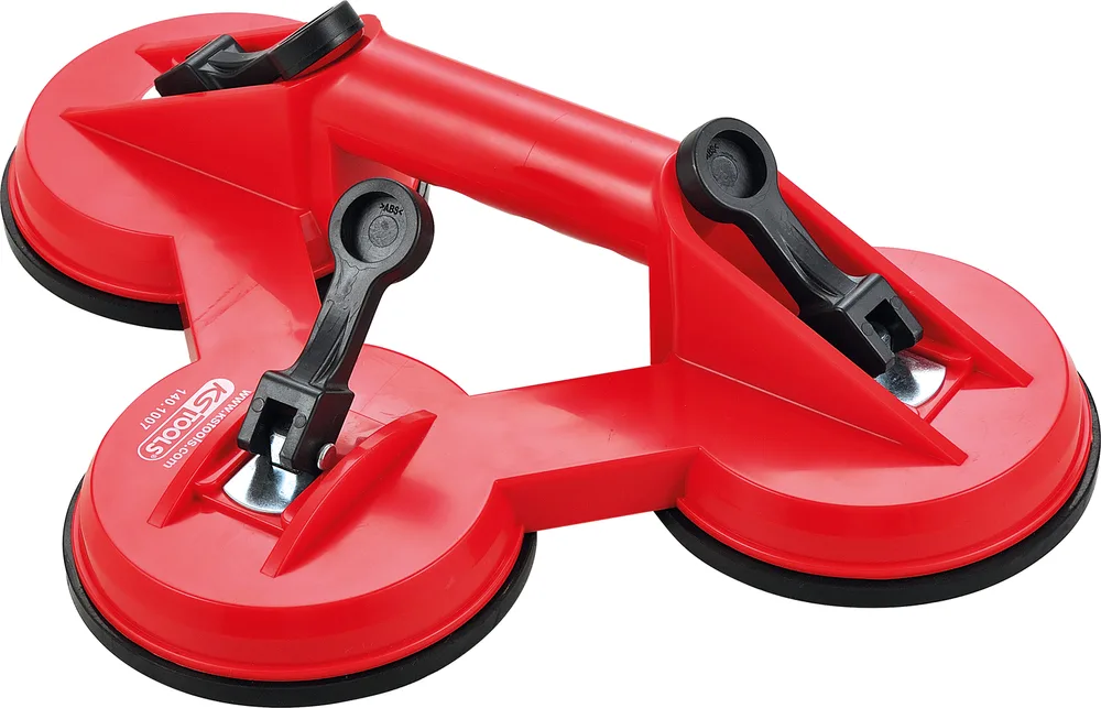 Trojitá prísavka, nosnosť 120 kg KS Tools 140.1007