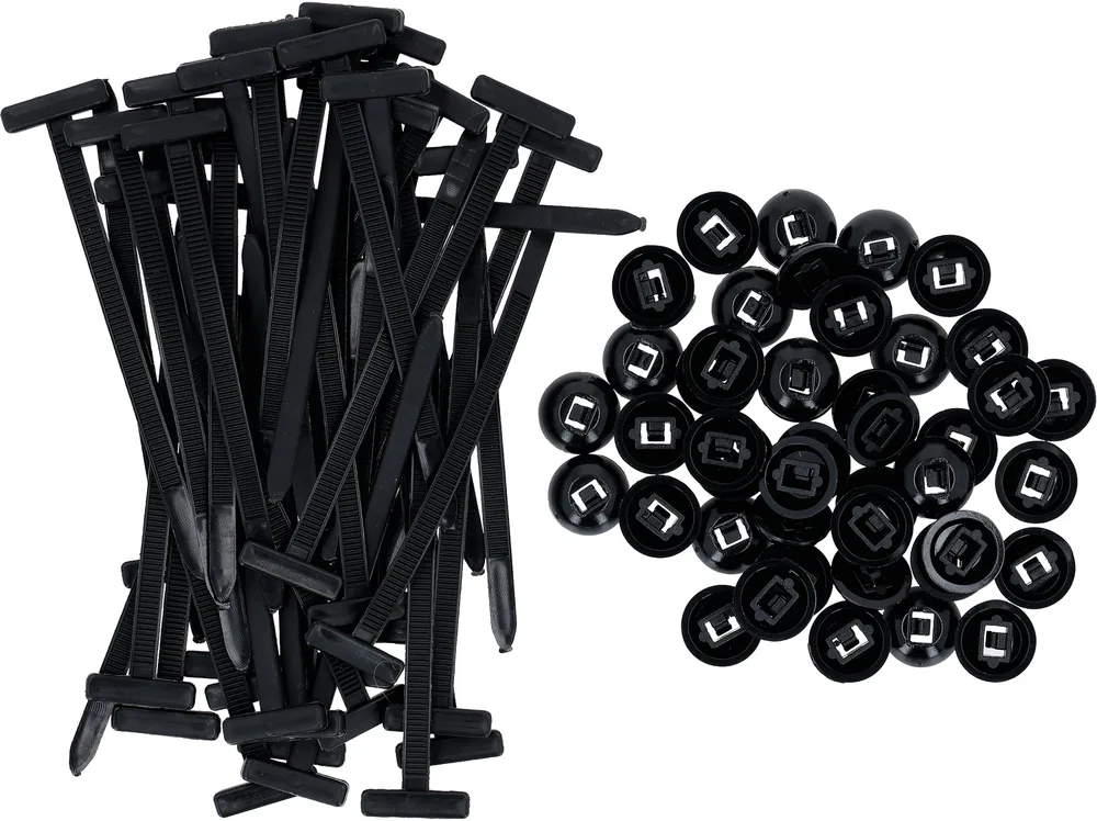 Univerzálne káblové viazače, 200 ks KS Tools 970.0850