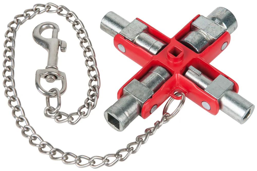 Univerzálny kľúč pre skriňové rozvádzače, elektrické KS Tools 130.1046