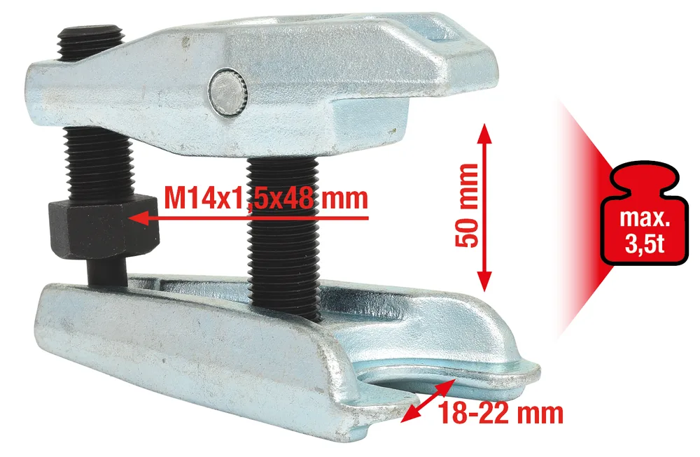 Univerzálny sťahovák guľových čapov 18–22 mm KS Tools 670.0111