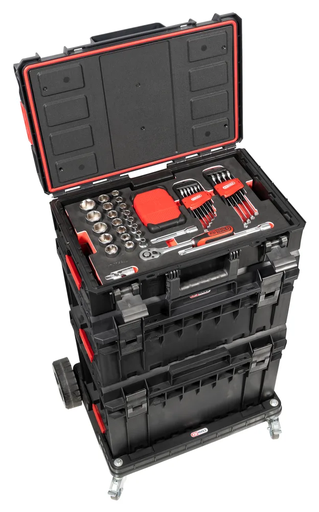 Upínací modul pre prepravné boxy SCM, 78 ks KS Tools 716.0078