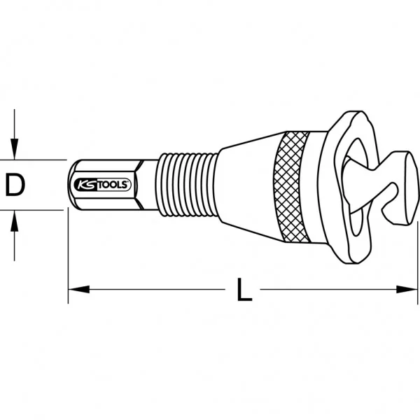 Vyhrdlovač, 28 mm KS Tools 202.2028