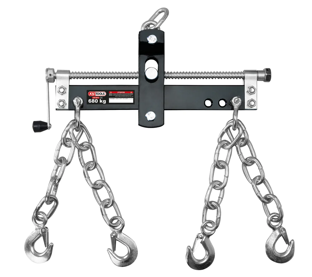Vyvažovacia traverza s hákmi, nosnosť 680 kg KS Tools 160.0019