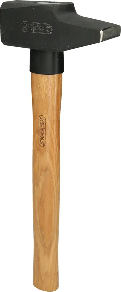 Zámočnícke kladivo, rúčka z hikórie, francúzsky tvar, 1500g KS Tools 142.1150