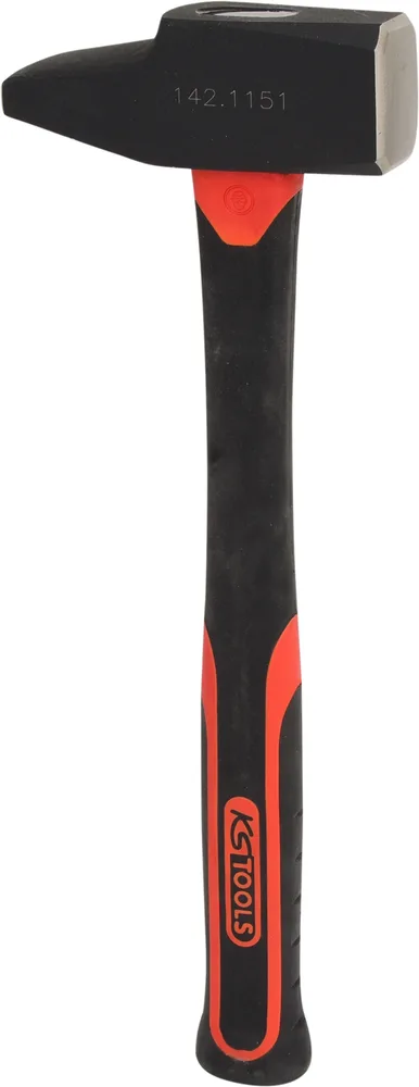 Zámočnícke kladivo, rúčka zo sklolaminátu, francúzsky tvar, 1500g KS Tools 142.1151