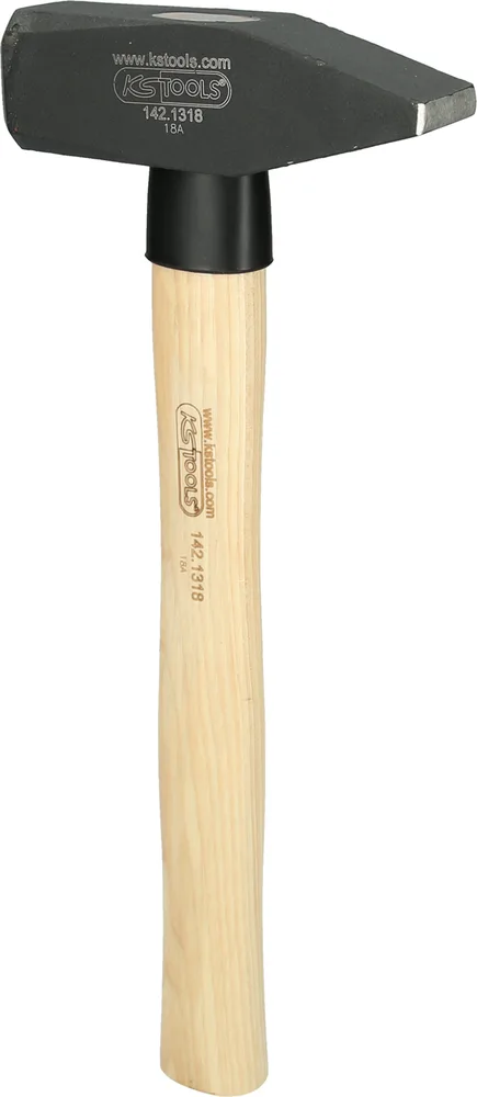 Zámočnícke kladivo s hikorovou násadou, 1500 g KS Tools 142.1318