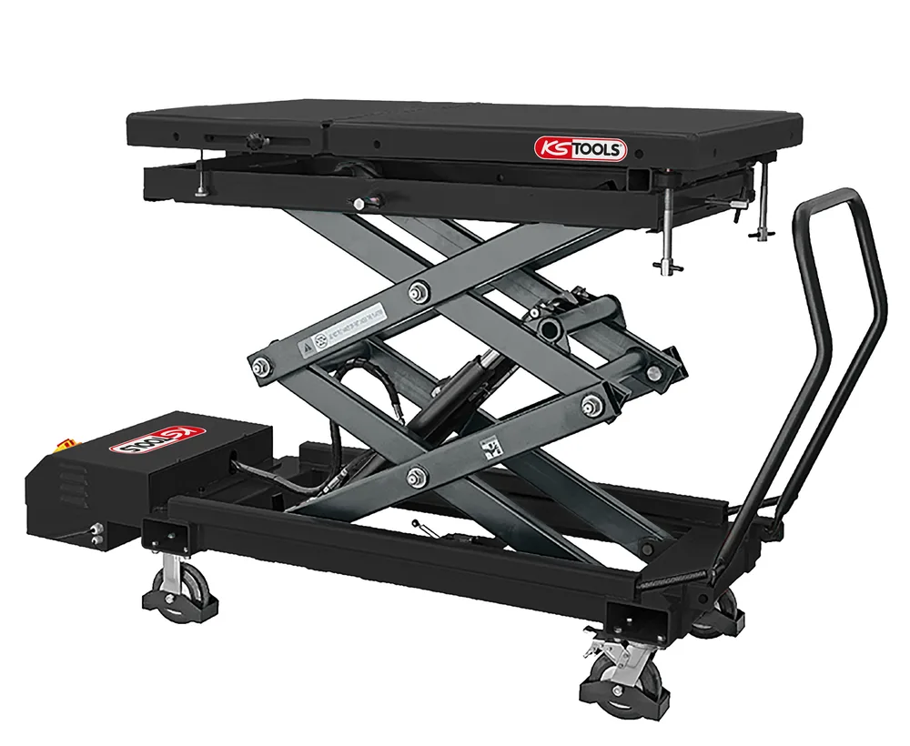 Zdvihací stôl s nosnosťou 1200 kg pre batérie a ťažké súčasti KS Tools 460.5527F