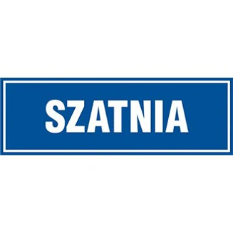 Informačná značka – šatňa – PB008BHPN