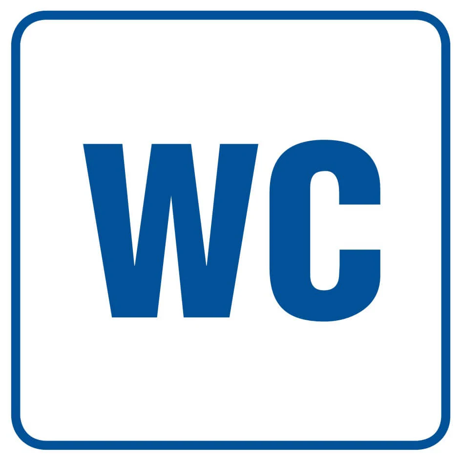 Informačná značka – WC – RA013B2PN