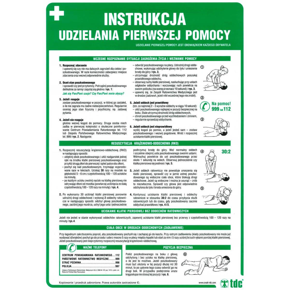 Pokyn prvej pomoci – IAA11DNCN