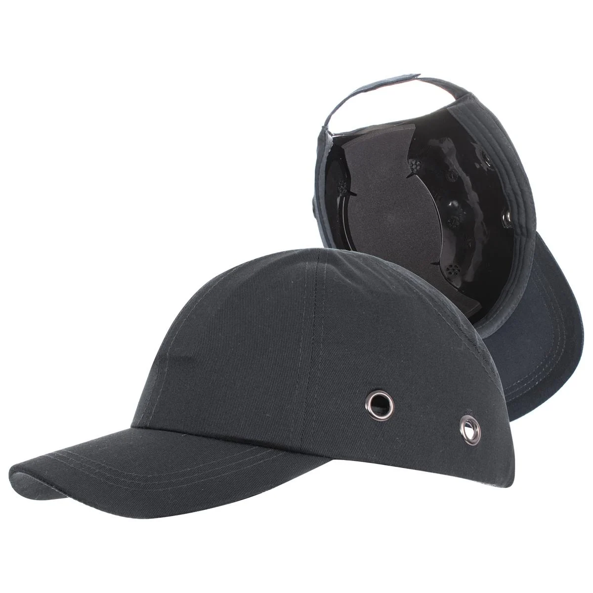 Protinárazová pracovná čiapka Procera BUMPCAP – čierna