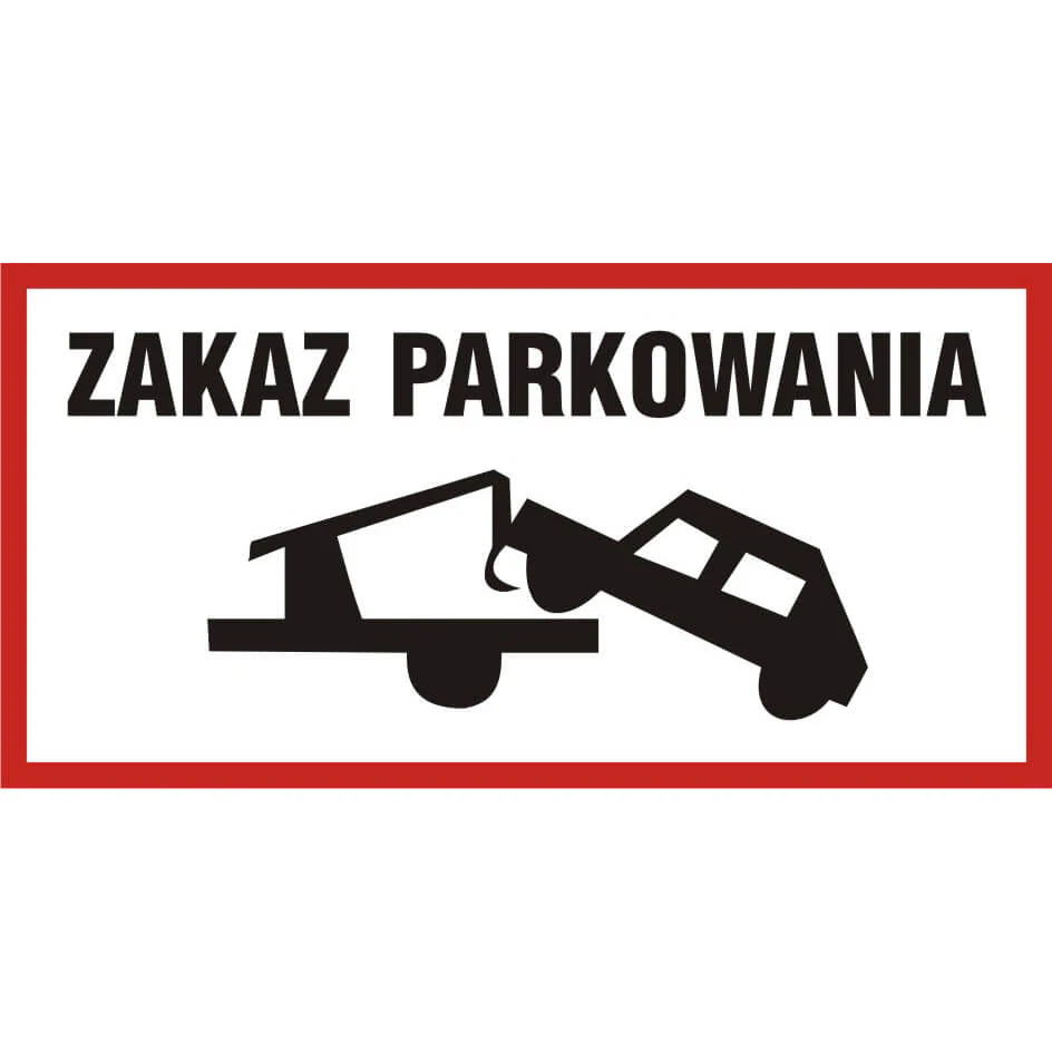 Zákazová značka – zákaz parkovania – SA038ECPN