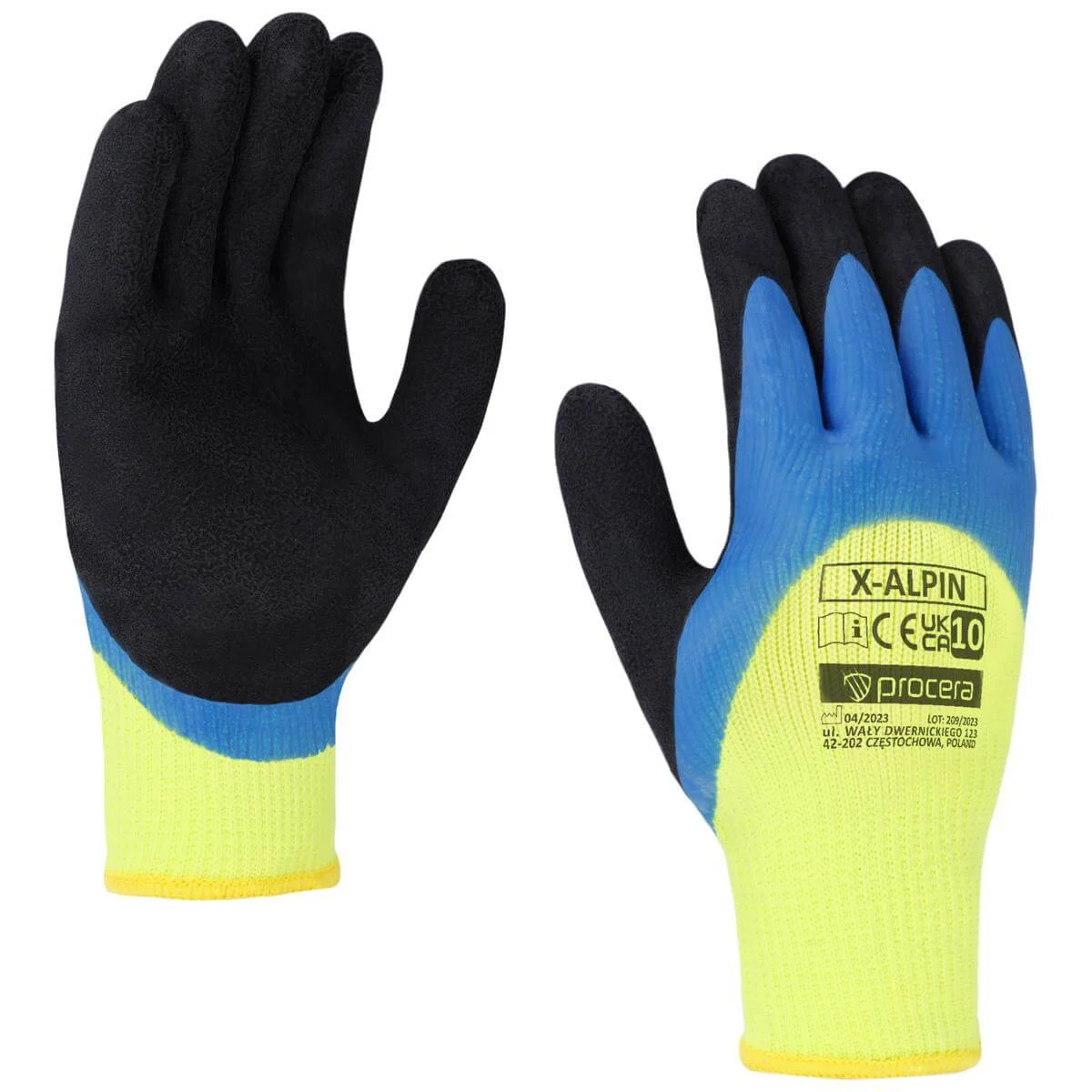 Zateplené pracovné rukavice Procera X-ALPIN