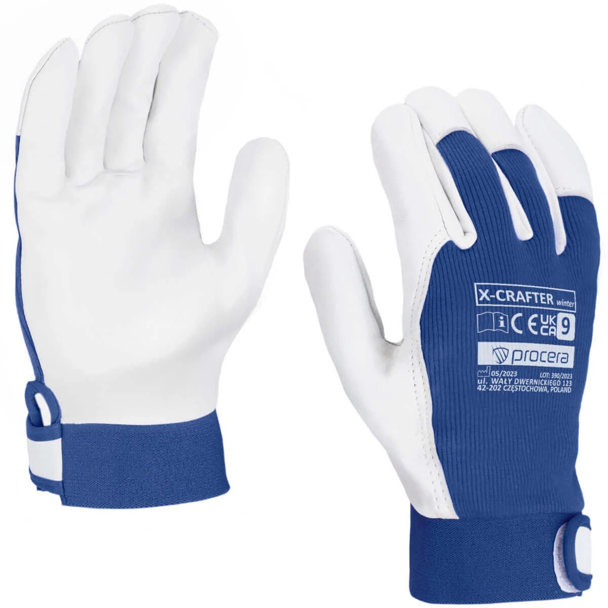 Zateplené pracovné rukavice Procera X-CRAFTER WINTER