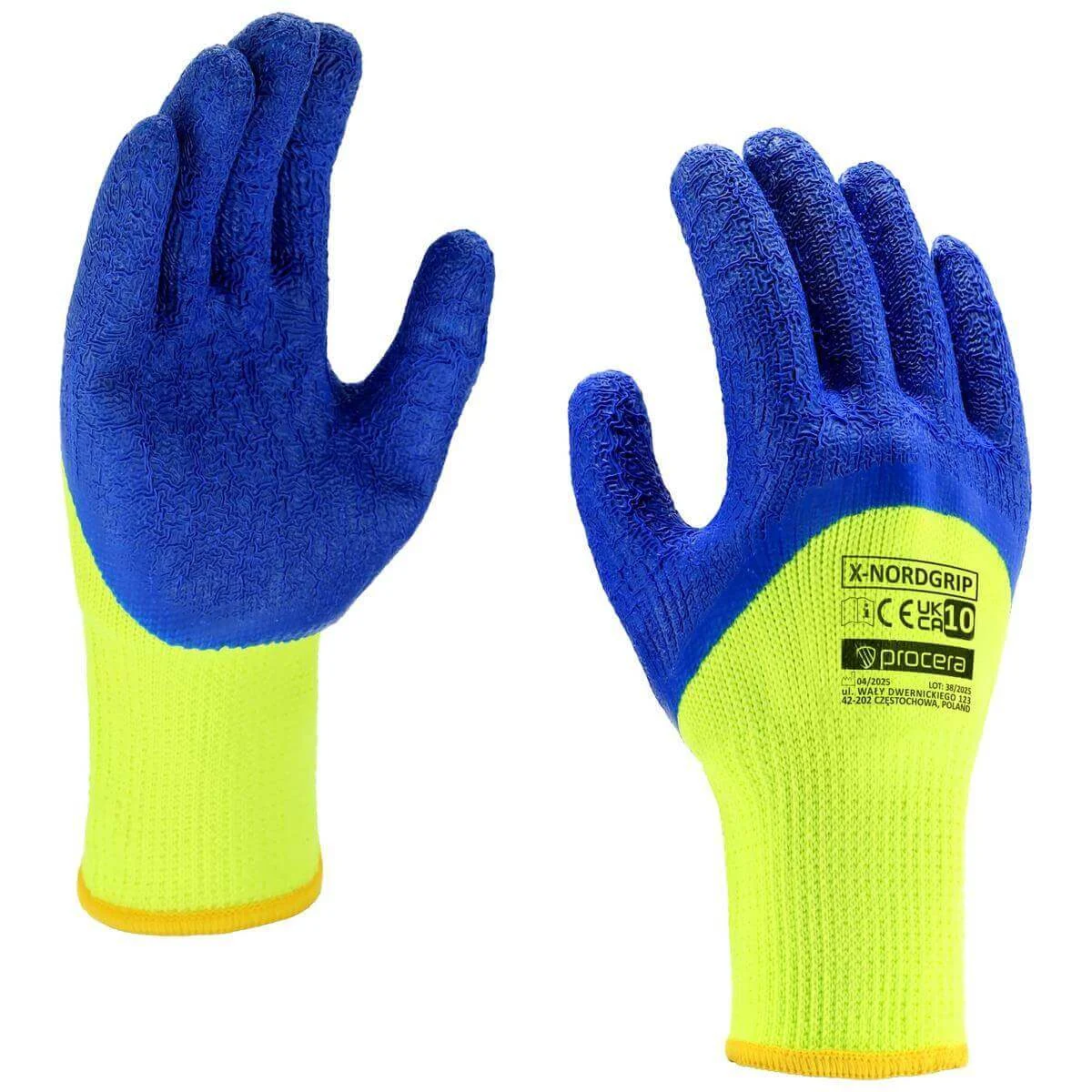 Zateplené pracovné rukavice Procera X-NORDGRIP