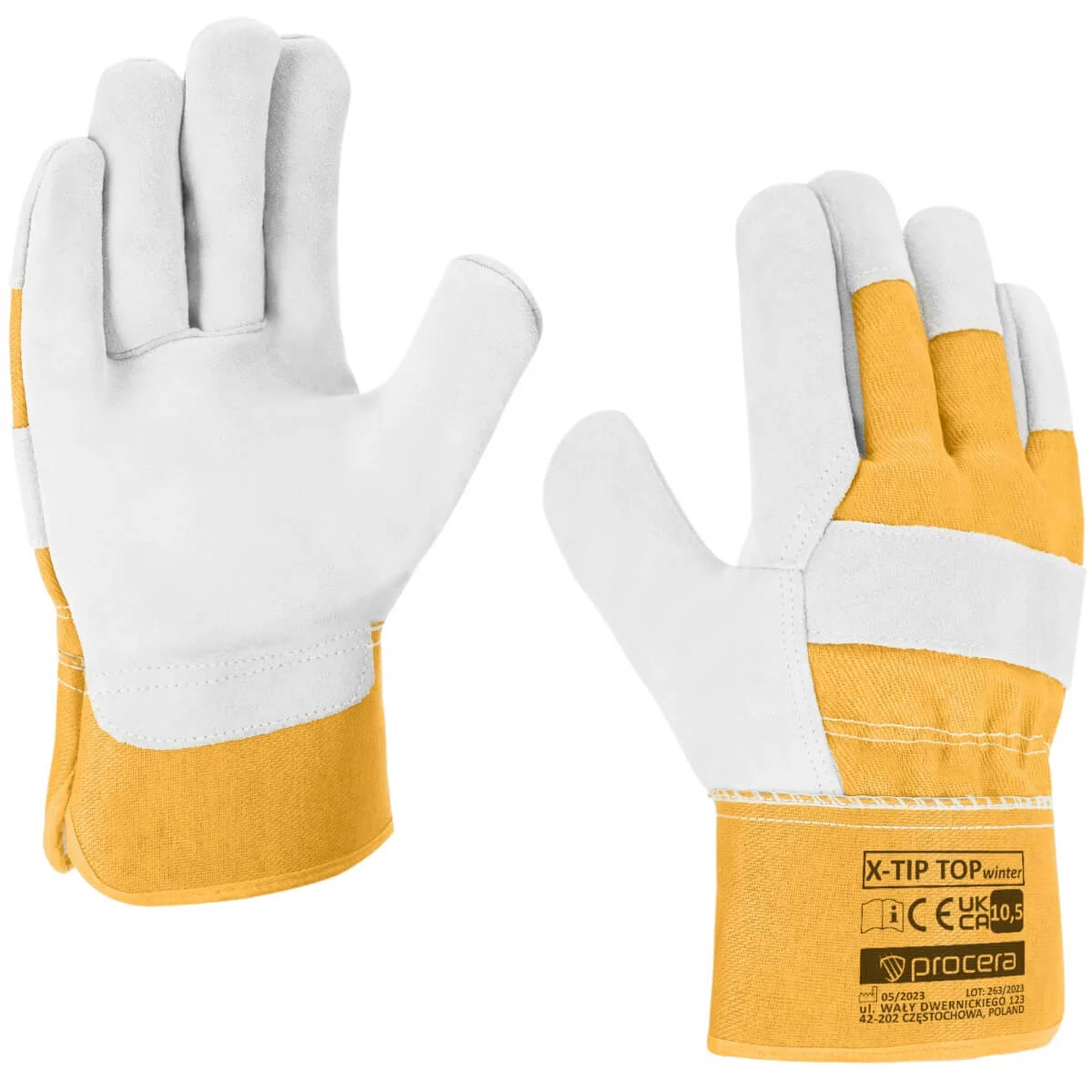 Zateplené pracovné rukavice Procera X-TIP TOP WINTER