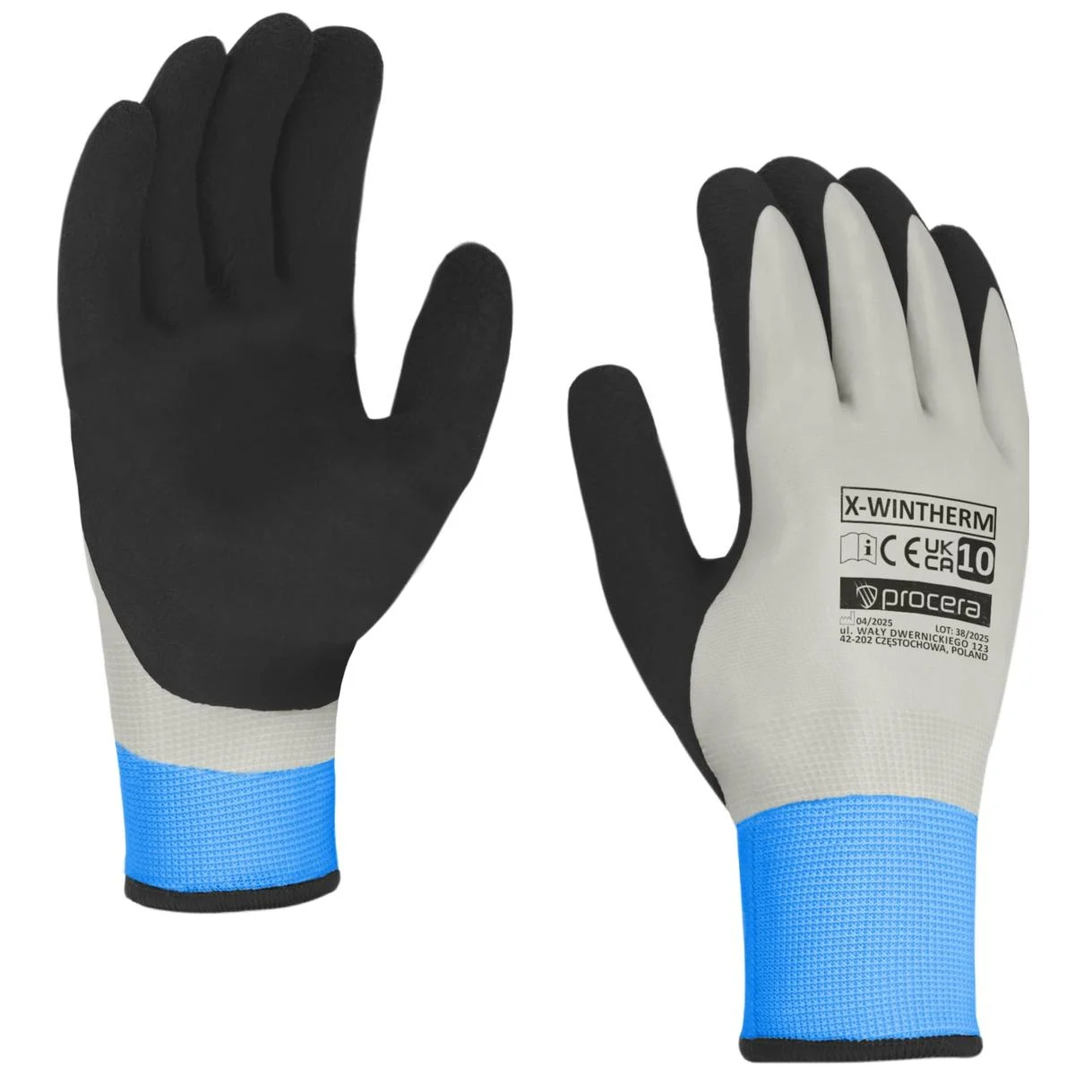 Zateplené pracovné rukavice Procera X-WINTHERM